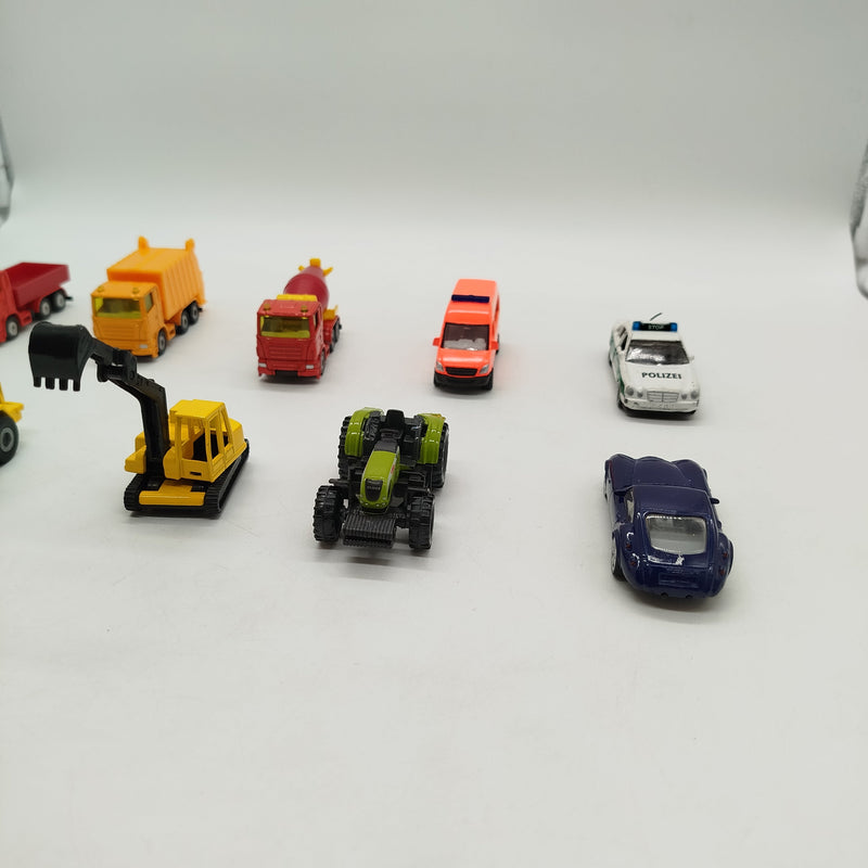 Bundle Siku x10 Fahrzeuge Set