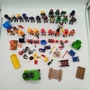 Playmobil Bundle Polizei Rettung Recycling 30x Figuren Zubehör
