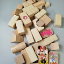Bundle Holzbausteine Set