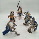 Schleich Bundle Ritter 8x Figuren mit Waffen & Schilden