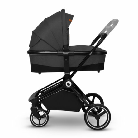 lionelo Kombikinderwagen Buggywagen Wagen Buggy Mika 3 in 1 Grey Graphite