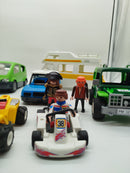 Bundle PLAYMOBIL Set von 8 Fahrzeugen & Figuren