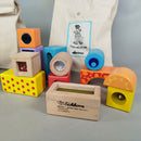 Eichhorn & HEIMESS Holzspielzeug Set – Rasseln, Bausteine & Bälle