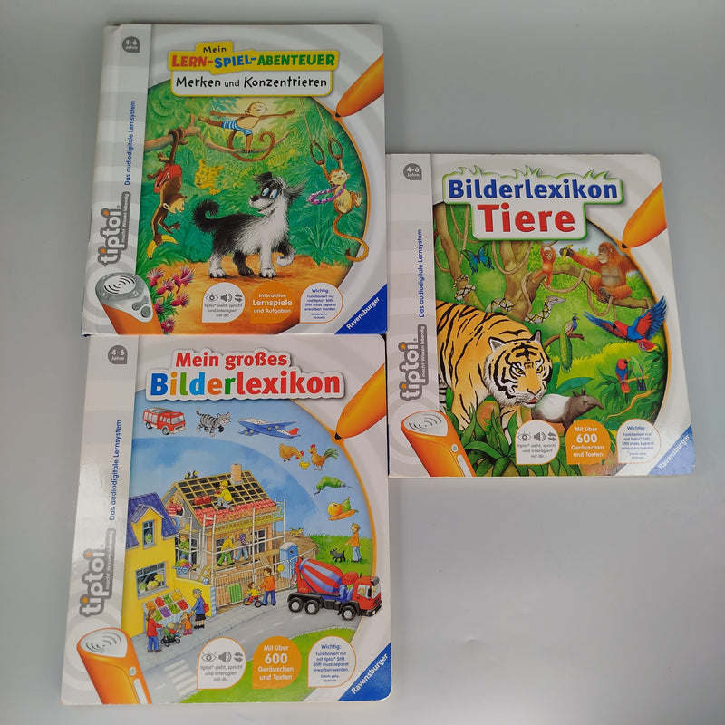 Ravensburger Tiptoi Bücher - Bilderlexikon Tiere, und viele