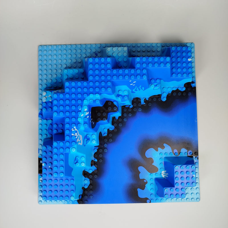 Lego LEGO Canyon mit Blauplatte- 2 stuck