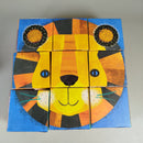 Crocodile Creek Bauklotz-Set Tiergesichter Tiere