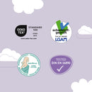 Träumeland Matratze AIR FLOW Comfort 70x140 cm – neu vom Hersteller | Babymatratze mit 2 Härtegraden & Nässeschutz