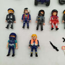 Playmobil Bundle Polizei Set von 9 Figuren & Fahrzeuge