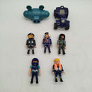 Playmobil Bundle Polizei Set von 9 Figuren & Fahrzeuge