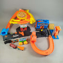 Hot Wheels Bundle Rennstrecke 6x Autos & Strecke