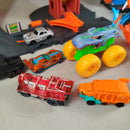Hot Wheels Bundle Rennstrecke 6x Autos & Strecke