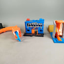 Hot Wheels Bundle Rennstrecke 6x Autos & Strecke