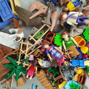 Bundle Playmobil x2 Westernhäuser Figuren Set