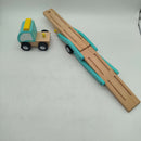 Holz Autotransporter LKW mit 4 Autos