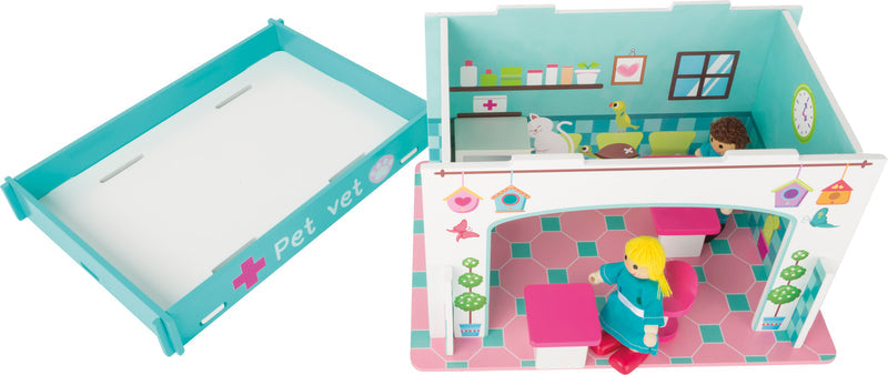 Puppenhäuser Puppenhäuser Spielen & Lernen Spielhaus Tierklinik 10854_legler_tierklinik_inkl_biegepueppchen_c.jpg Last Season