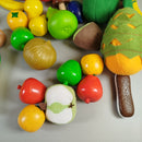 Obst und Gemüse Spieleset – inkl. Stofftasche