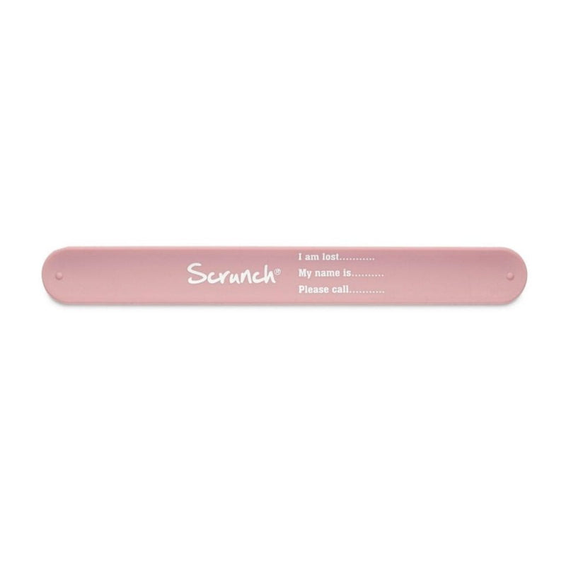 SCRUNCH – NOTFALL-ARMBAND MIT SCHNAPPER (DIVERSE FARBEN)