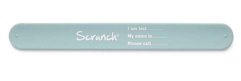 SCRUNCH – NOTFALL-ARMBAND MIT SCHNAPPER (DIVERSE FARBEN)