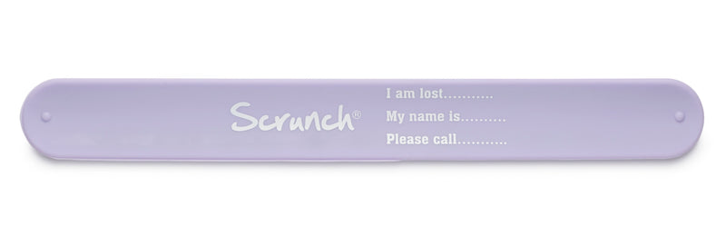 SCRUNCH – NOTFALL-ARMBAND MIT SCHNAPPER (DIVERSE FARBEN)