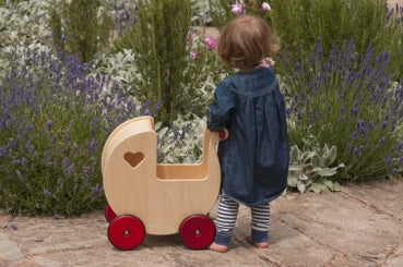 MOOVER - Doll's pram (natural)