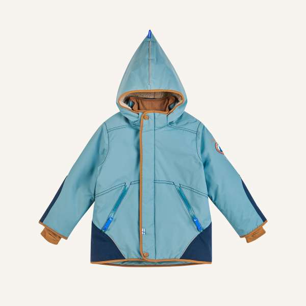 Finkid TALVINEN HUSKY – Sportlicher Winterparka mit abnehmbarer Kapuze terracotta/raspberry