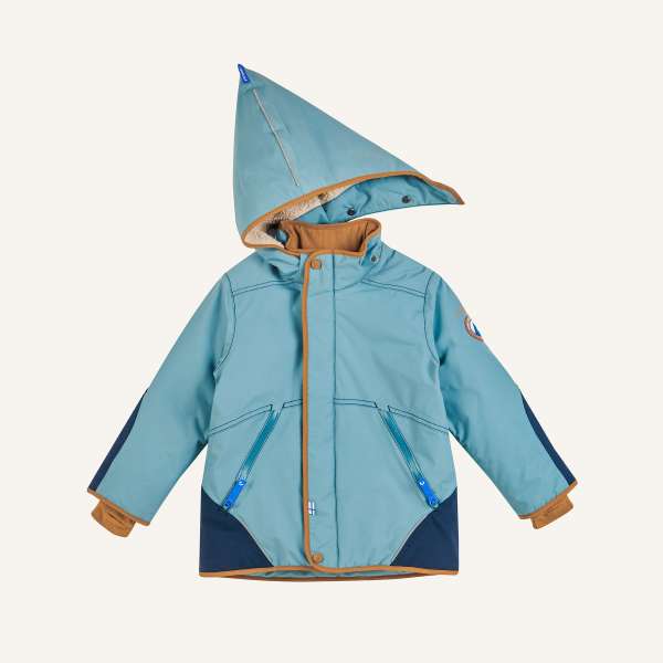 Finkid TALVINEN HUSKY – Sportlicher Winterparka mit abnehmbarer Kapuze terracotta/raspberry