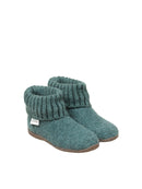 Gottstein GmbH Ki.Hausschuh Alp.Boot RU Gummis.-Kork oceangreen 25 Schuhgröße