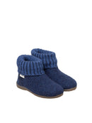 Gottstein GmbH Ki.Hausschuh Alpine Boot RU Gummis.-Kork inkblue 24 Schuhgröße