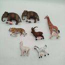 Schleich Bundle Tiere 7 Tierfiguren Elefant Tiger Giraffe