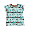 Libminna | T-Shirt | Seepferdchen (Braun)