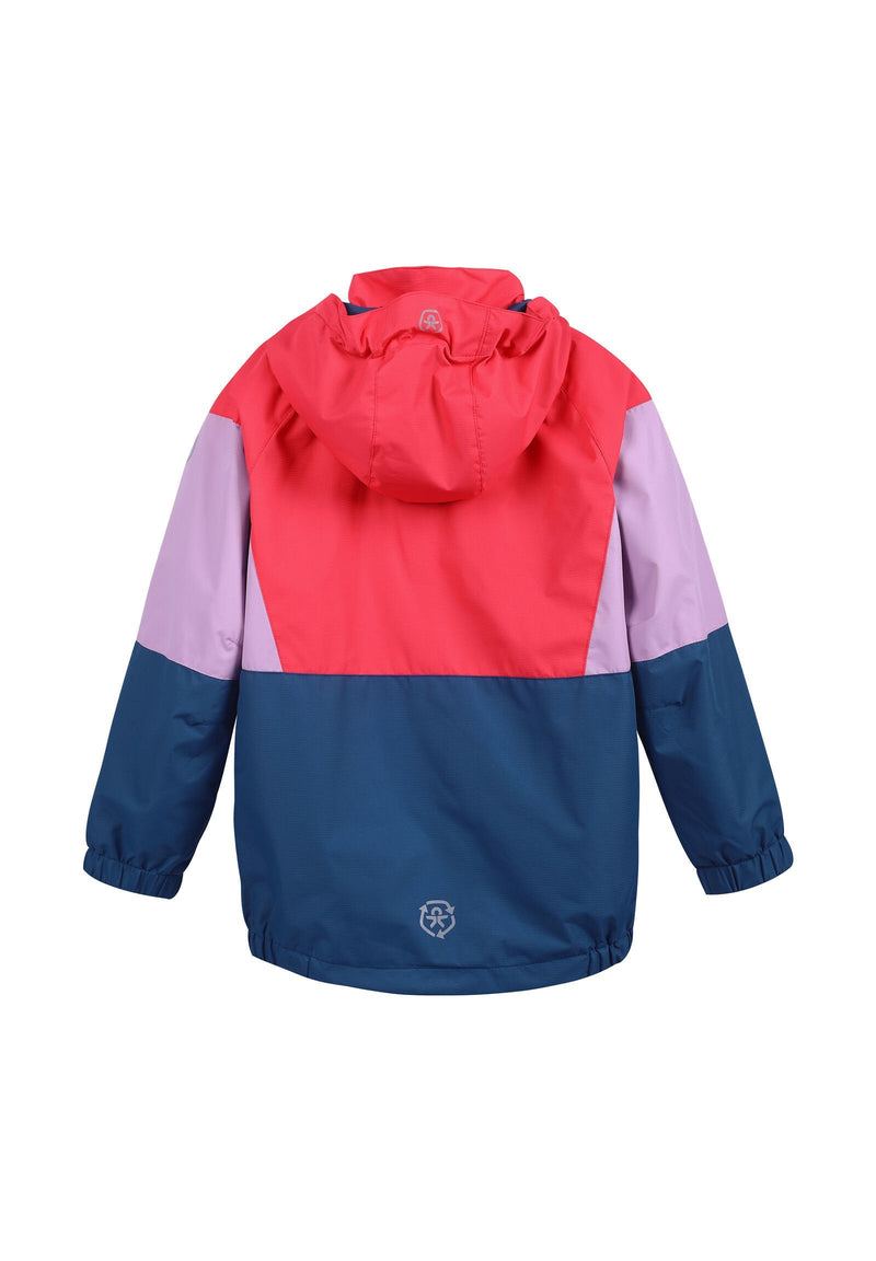 Colorblocking Jacke pink