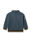 Sanetta Jungen-Sweatshirt blau Teddy-Qualität Gr. 116