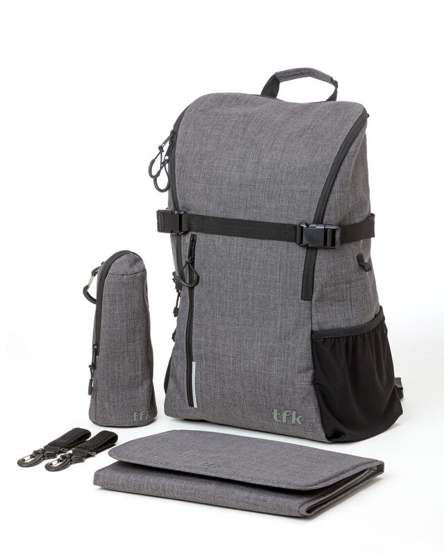 tfk Wickelrucksack grau