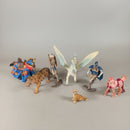 Schleich Bundle Ritter Tiere Set von 7 Figuren