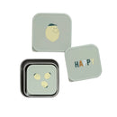Lässig Snackbox-Set Happy Fruits Zitrone
