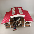 Schleich Bundle Pferdestall Spielset 12 Pferde & Reiter Zubehör