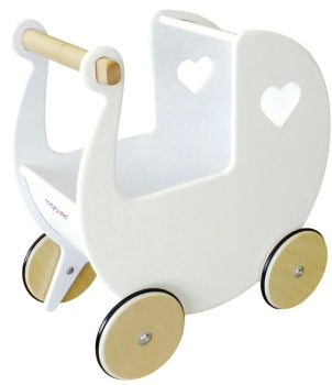 MOOVER - Doll's pram (white)