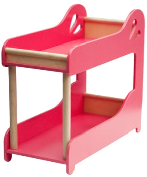 MOOVER - LINE doll's loft bed (pink)