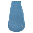 roba Baby Sleeping Bag Seashells Indigo 90 cm, all-season children's sleeping bag made of organic cotton, muslin GOTS and OEKO-TEX Standard 100 certified, blue
