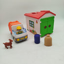 Playmobil Bundle 1.2.3 Recycling Fahrzeug & Haus