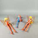 Feenpuppen Set von 3 Figuren – Winx Club Stil
