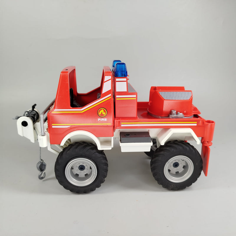 Playmobil Feuerwehr- und Rettungsset - Geländewagen und Löschboot