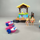 Playmobil Bundle Sommer Snackstand, Boot & Eiswagen Figuren