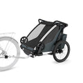 THULE Fahrradanhänger CHARIOT CROSS 2 Double / 2-Sitzer Dark Slate