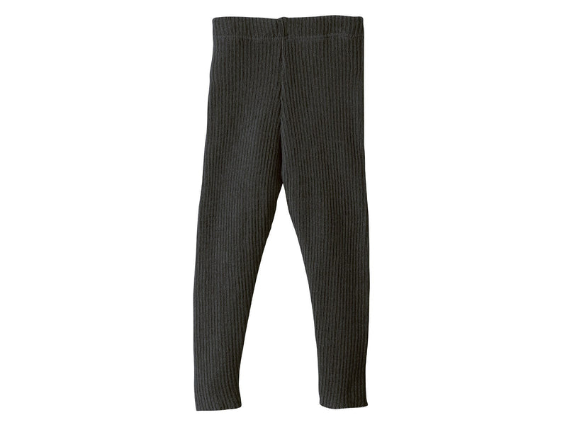 Leggings Hosen & Jeans Kleidung Woll-Leggings anthrazit* Disana Front Image Last Season