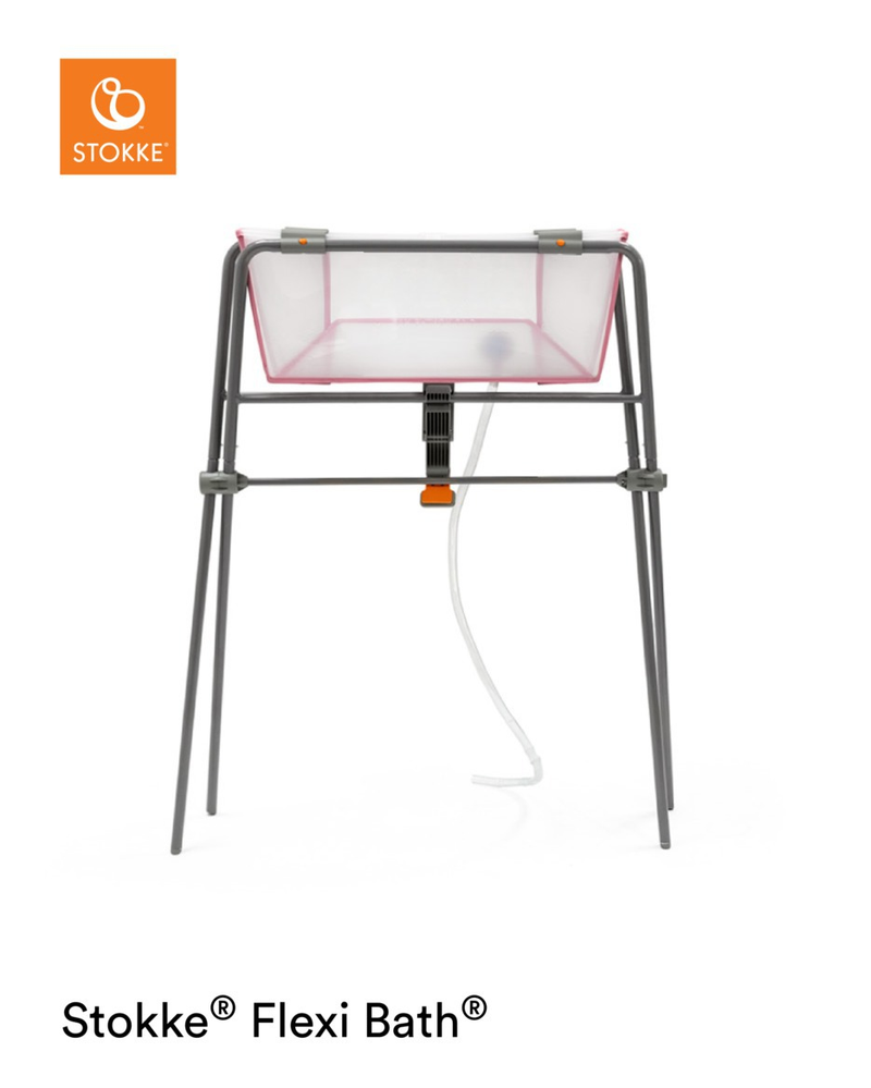 Stokke Flexi Bath Baby-Badeständer Babyzubehör Badesitz grau