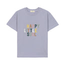 LÄSSIG Kinder T-Shirt - Bio Baumwolle, Little Gang, lila