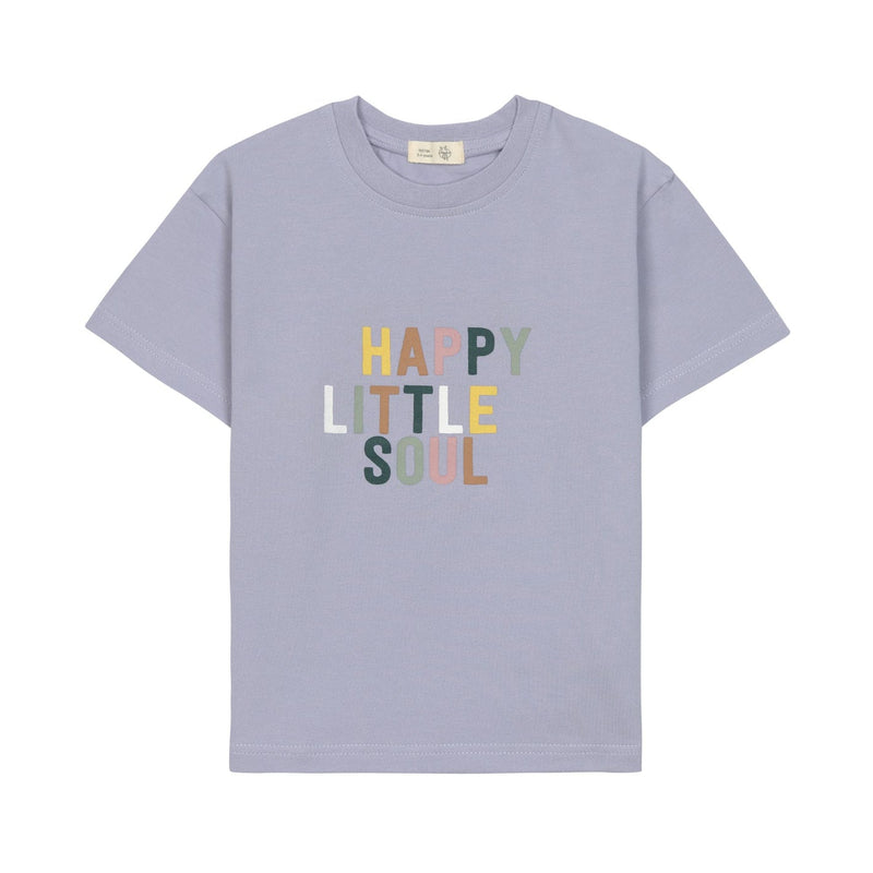 LÄSSIG Kinder T-Shirt - Bio Baumwolle, Little Gang, lila