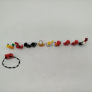 LEGO Minifiguren Set mit 9 Rennfahrer & Zubehör