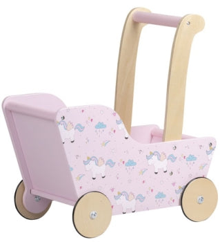 MOOVER - LINE Unicorn Doll's Pram WITHOUT Bedding &amp; Doll